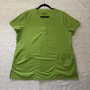 Crocs NWOT Scrubs Shirt Size XL Women's Lime‎ Green